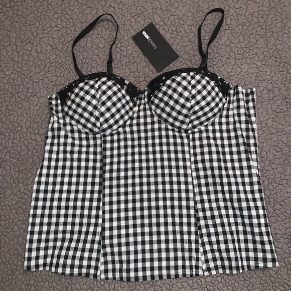 corset top with built in bra - Picture 1 of 3